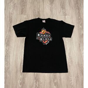 House Of Blues Dallas T-Shirt Black Medium